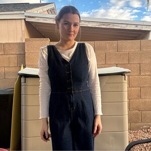 Universal Thread Dark Blue Jumpsuit